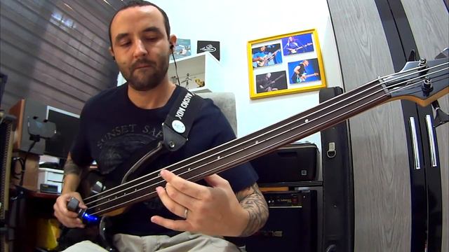 Efeitos no baixo - Ebow Bass #7 - Fretless Improviso - Baixo Ibanez SR 400 смотреть онлайн