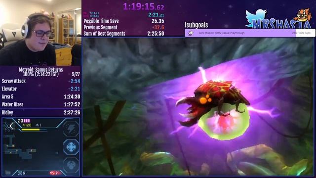 (Former World Record) Metroid Samus Returns 100% Speedrun in 2:30:16 смотреть онлайн