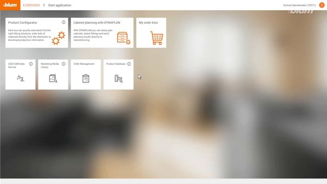 Blum E-SERVICES portal: new functions and a clear design | Blum смотреть онлайн