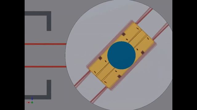 Схема работы тележки с рельсовыми поворотными кругами АКБ смотреть онлайн
