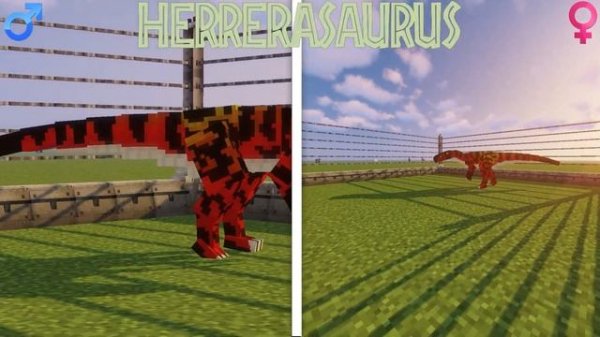 Jurassic World Reborn | DINOSAURS, VECHILES & MORE!! | (Minecraft Mod Showcase)