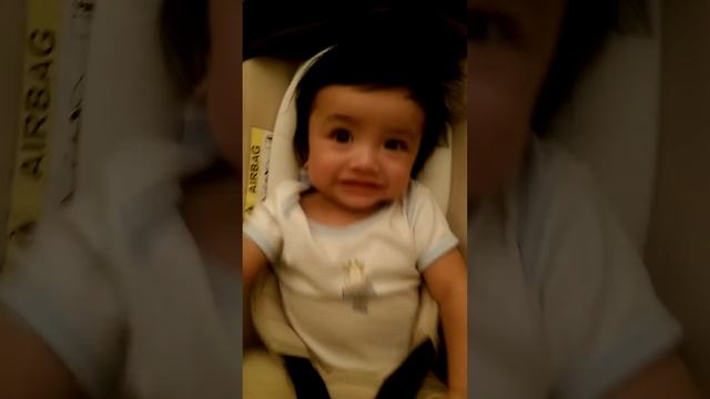 Baby Audi likes ABC Song?? смотреть онлайн