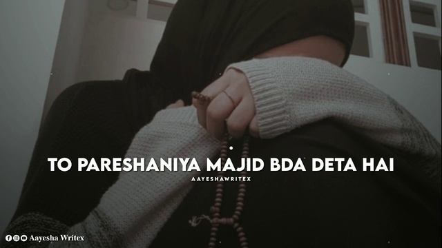 Pareshaniya || Girls Urdu Line's || Urdu Status || Aayesha Writex смотреть онлайн