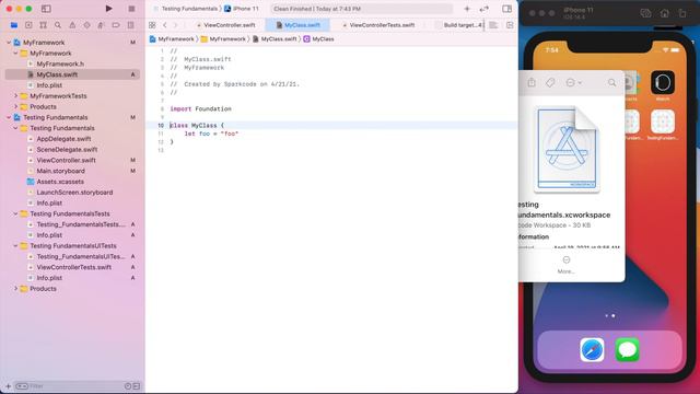 How to Create a Swift Module (framework) смотреть онлайн