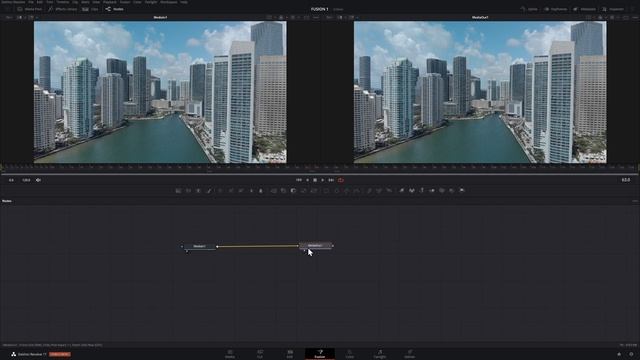 УРОК#1 Основы FUSION | Davinci Resolve для Начинающих: Интерфейс, Логика Fusion смотреть онлайн