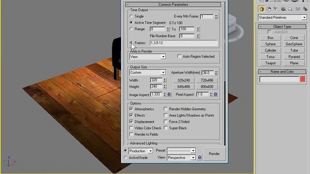 Рендеринг динамической сцены в 3Ds Max 2009 44 44 смотреть онлайн