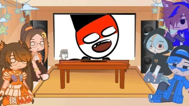 My friend school react to countryhuman || part 1/3 || gacha club || gacha react смотреть онлайн