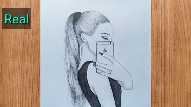 Farjana drawing academy recreation-Part 1| Farjana drawing academy real vs copy |pencil drawing смотреть онлайн