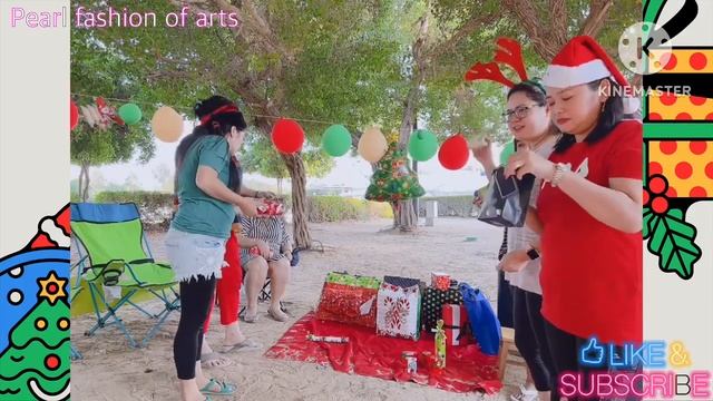 Part2 Christmas party sa Al Mamzar Dubai # Pearl fashion of arts смотреть онлайн
