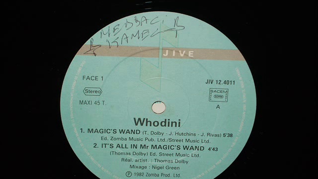 WHODINI     -   MAGIC 'S   WAND