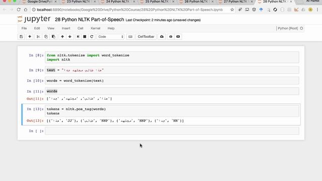 28 Python NLTK Part of Speech смотреть онлайн