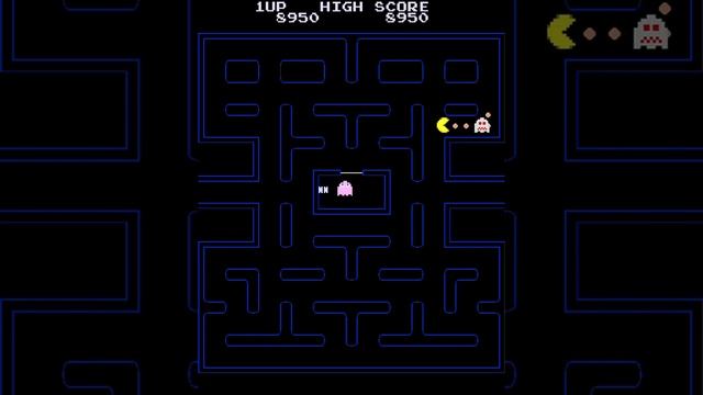 Playing Pacman made with Python (by Devin Leamy) смотреть онлайн