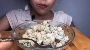 МУКБАНГ | МИНИ ПЕЛЬМЕНИ | ВСЕ СЪЕМ?| АСМР | ASMR | MUKBANG