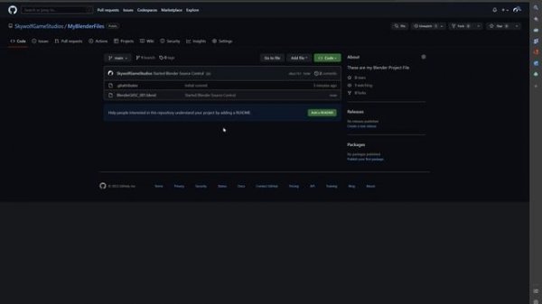 Blender + Github Desktop = Easy 3d File Source Control