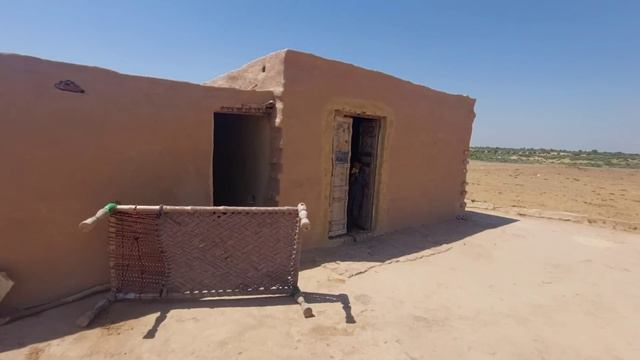 Mud House In Cholistan Deserts | Desert Village Life | Rohi Culture | Primitive Life