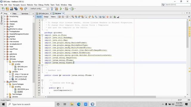 Create QR CODE WITH JAVA SWINGS | EASIEST TUTORIAL EVER (HINDI/URDU) | Tutify смотреть онлайн
