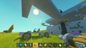 Подвески , как они устроены и как их построить | Scrap Mechanic #1