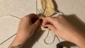 Рукавички спицами *** варежки *** для малыша *** детские варежки *** ложная коса ***