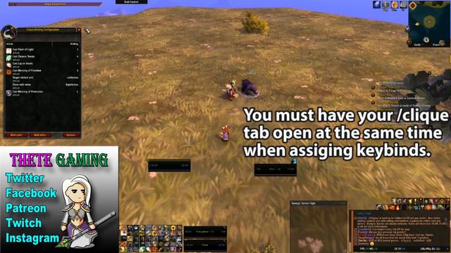 How To Use Clique - World Of Warcraft Addons Guide