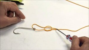 Узел Рапала Как привязать Блесну или Крючок Незатягивающейся Петлей @Popular_Knots