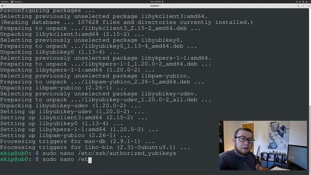 Yubikey MFA Ubuntu SSH смотреть онлайн