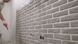 Имитация декоративного кирпича своими руками. Часть 8. Покраска