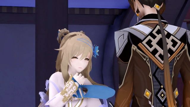 【Genshin Impact】Zhongli's memories (Guizhong X Zhongli) смотреть онлайн