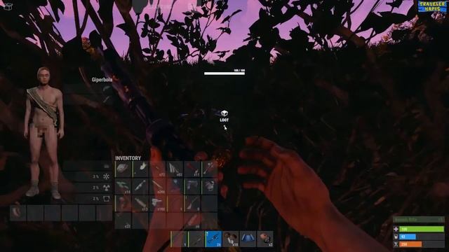 RUST - С Бомжа до Калаша за Минуту. Ловушка для Растеров и Борьба за Пещеру. смотреть онлайн