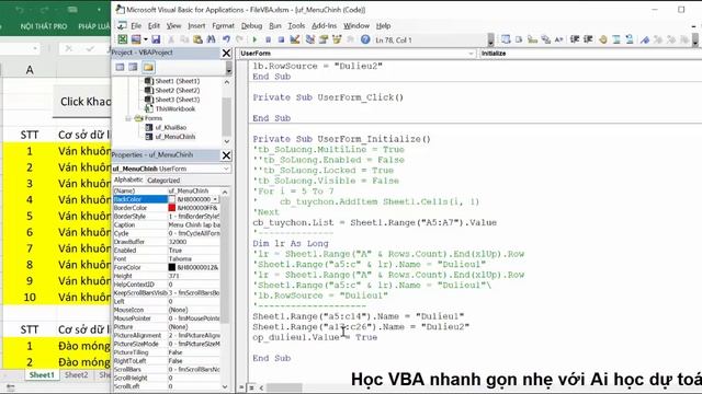 Bài 26 - Ứng dụng CheckBox và OptionButton tiếp смотреть онлайн