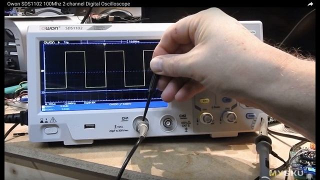 Осциллограф OWON SDS1102. Впечатления от покупки | #Обзор смотреть онлайн