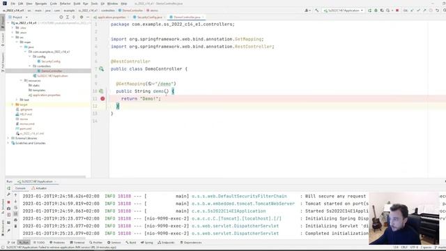 Spring Security Fundamentals - Lesson 14 - The OAuth2 Resource Server - Part 1 смотреть онлайн