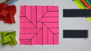 Оригами АНТИСТРЕСС Игрушка за 1 минуту из Квадрата бумаги БЕЗ КЛЕЯ I ANTISTRESS Toy in 1 minute