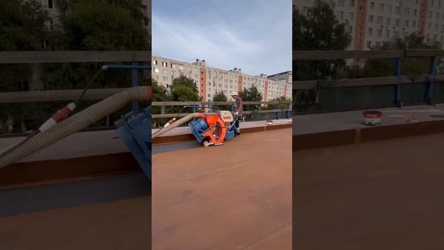 Дробеструйная обработка бетона, металла, топпинга, полимерных покрытий, складов, мостов, ВПП.