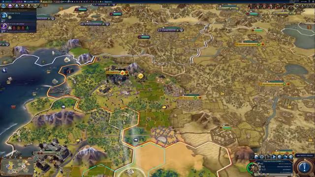 Sid Meier's Civilization VI - Nubia Civilization; Turns 335-345 смотреть онлайн