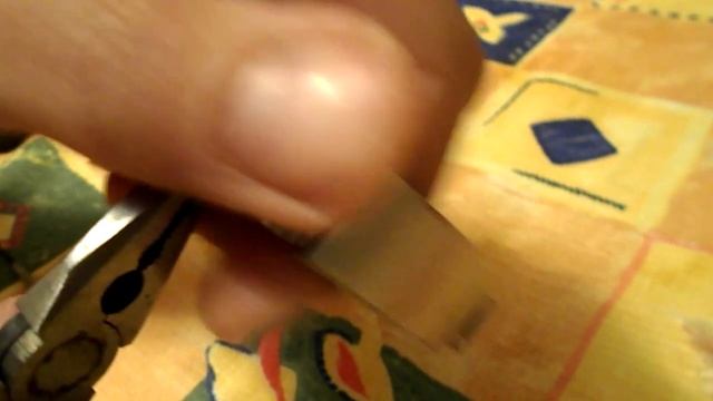 Как уменьшить металлический браслет часов