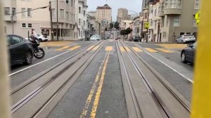 San Francisco cable car. USA/ Канатный трамвай в Сан-Франциско.