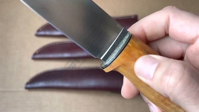 Нож «Шмель» Карельская берёза, К110. Сандер смотреть онлайн