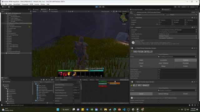 Invector + RPG Builder Integration Setup (2nd) - Adding Ability Animation смотреть онлайн