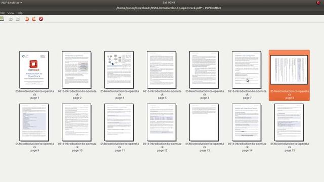 How to Install PDF-Shuffler python-gtk Merge Split Rotate Crop Rearrange Page Linux Ubuntu - 2019 смотреть онлайн