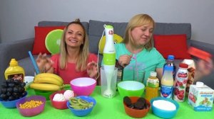 ЧТО за КОЛДОВСТВО СМУЗИ Челлендж Съедобное и НЕ съедобное Я ОТКАЗЫВАЮСЬ Снимать Видео