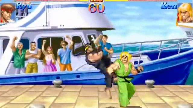 Hyper Street Fighter 2: The Anniver MAME Gameplay video Snapshot -Rom name hsf2- смотреть онлайн