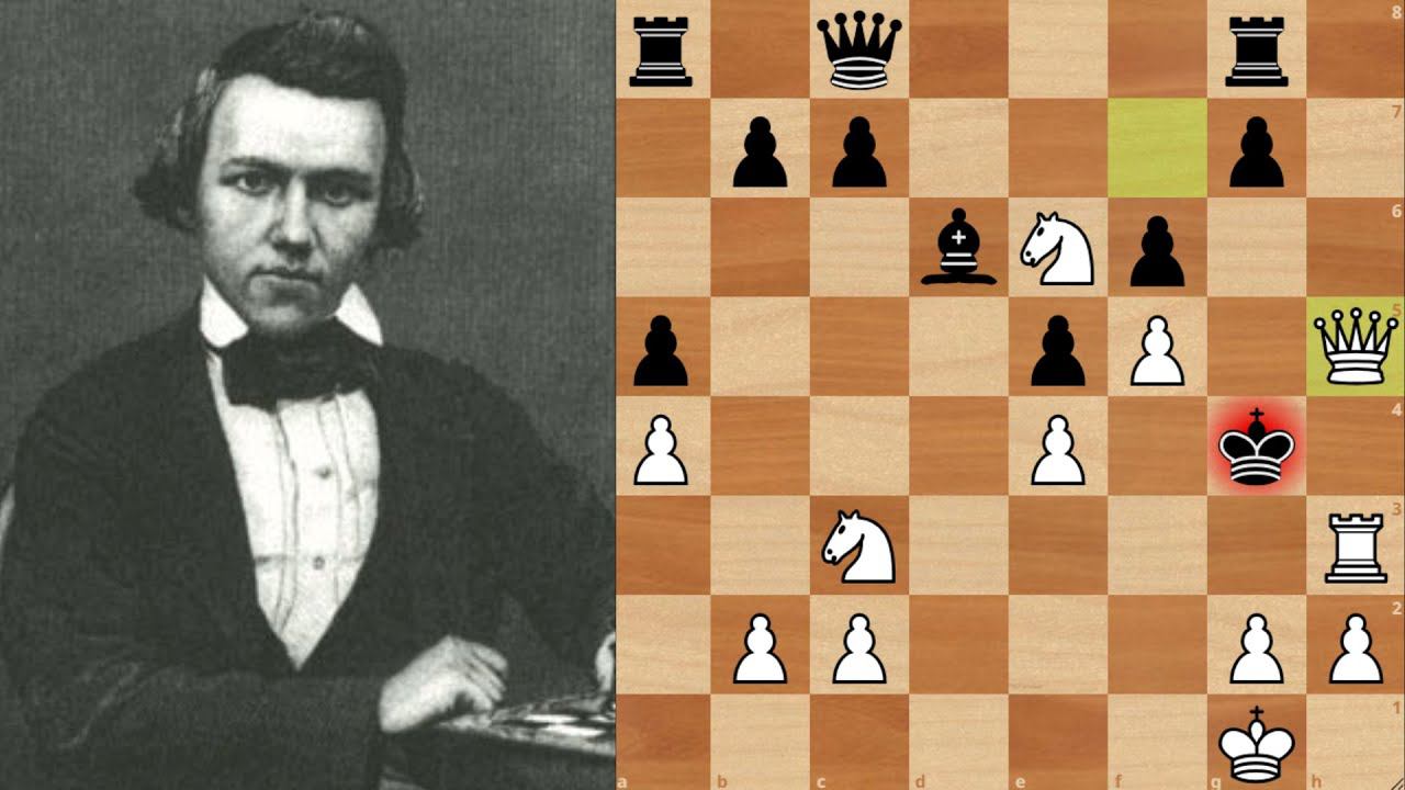 Пол Морфи отправляет вражеского Короля на смертельную прогулку смотреть онлайн