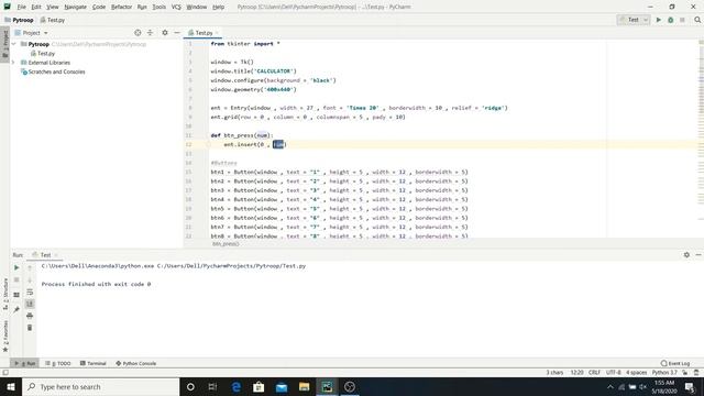 CALCULATOR TKINTER [2020] | Python GUI Using Tkinter | Ep 05 смотреть онлайн