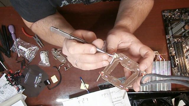 Установка кулера IceHammer IH-4600