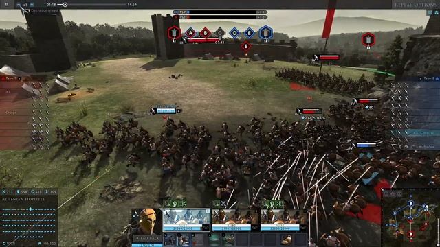 Total War Arena | Как выиграть PvP фаланга на фалангу | Гайд\Обзор смотреть онлайн