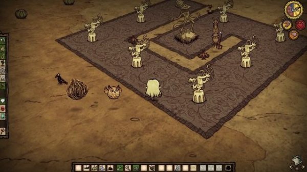 Необычные персонажи в Don`t Starve Together.