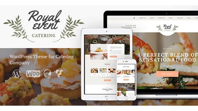 Royal Event | Event Planner & Catering Company WordPress Theme | Themeforest Website Templates and смотреть онлайн