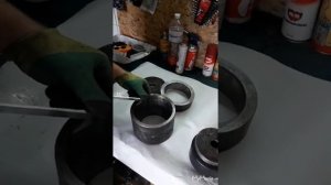 Опресовщик замены сайлентблоков осей SAF. Изготовление 0973656421