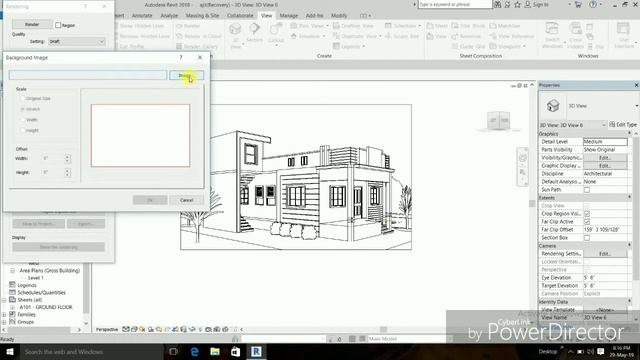 3D rendering process and high quality render in revit #revit #maliconstruction смотреть онлайн