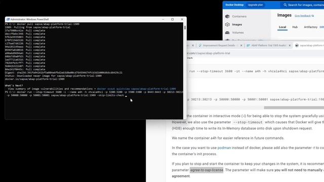 ABAP Platform Trial 1909 installieren - auf Windows mit Docker Container [deutsch] смотреть онлайн